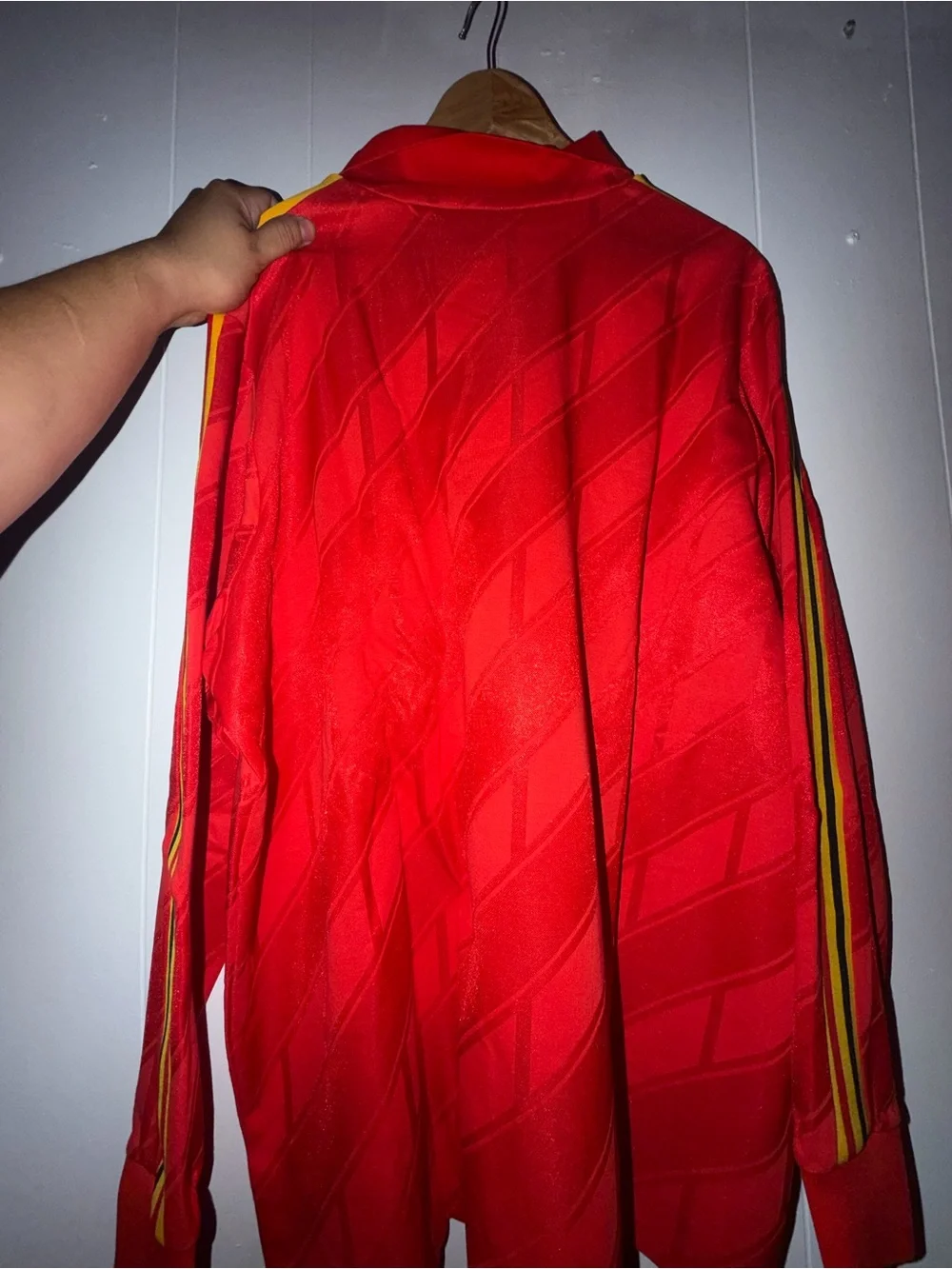 Men adidas Belgium long sleeve retro jersey Size 3XL
